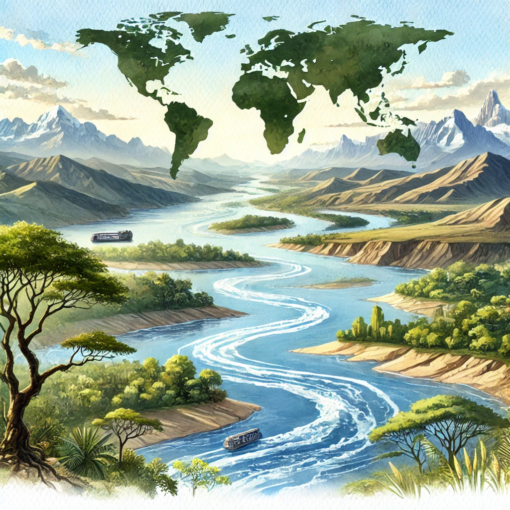 Discover the 50 Longest Rivers in the World and Their Incredible Journeys